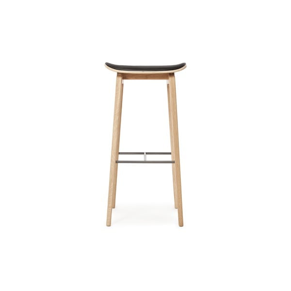 Drevená barová stolička NORR11 NY11, 75x30 cm