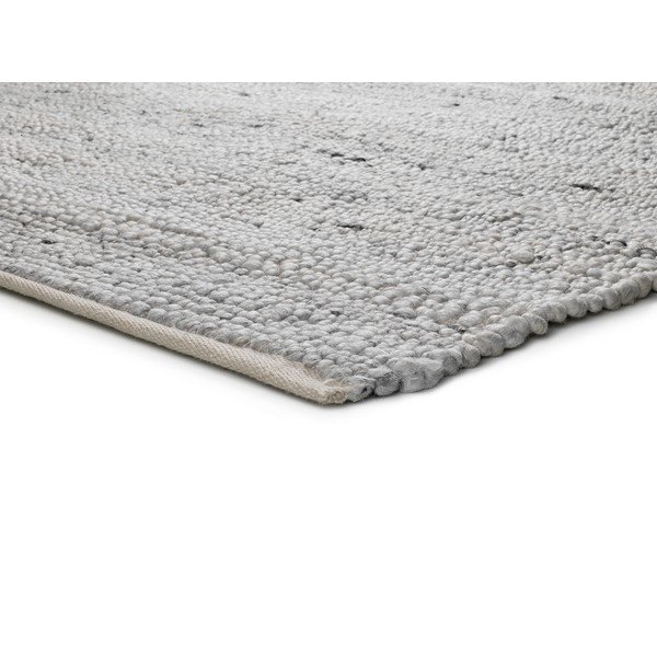 Svetlosivý koberec z recyklovaného plastu Universal Cinder, 60 x 110 cm-image-2
