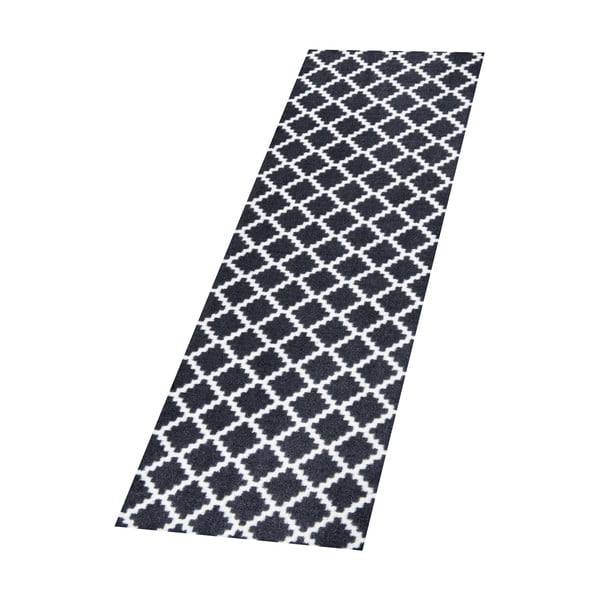 Čierno-biely behúň Zala Living Elegance, 50 × 150 cm-image-1