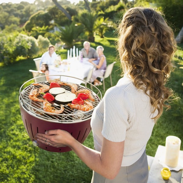Prenosný gril na drevené uhlie ø 35 cm Classic – LotusGrill-image-1