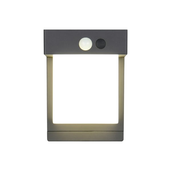 LED nástenné solárne vonkajšie svietidlo (výška 14 cm) Colombo – Reality-image-2