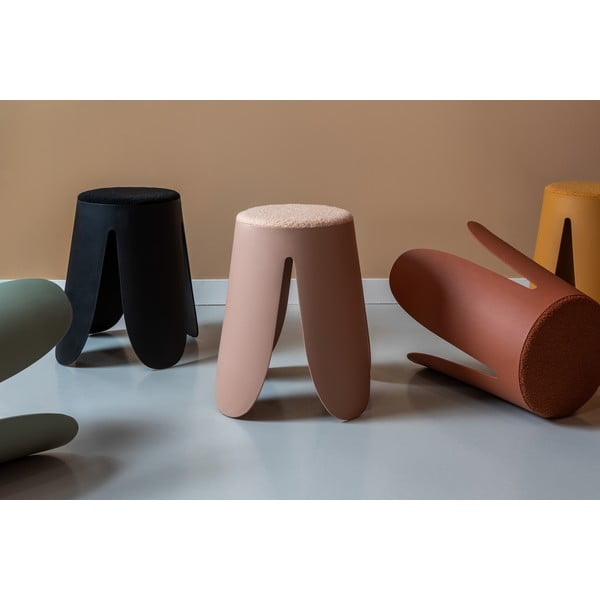 Čierna plastová stolička Savor – Leitmotiv-image-3