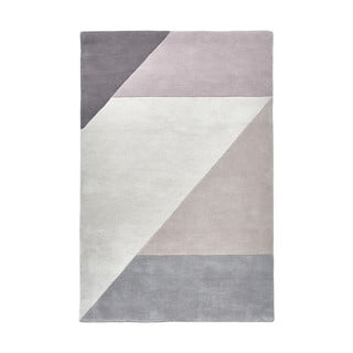 Sivý vlnený koberec Think Rugs Elements, 150 x 230 cm
