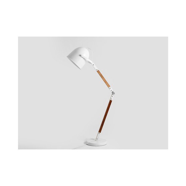 Stojacia lampa s bielym tienidlom Custom Form Hubert-image-1