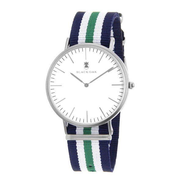 Modro-zelené pánske hodinky Black Oak Rondo