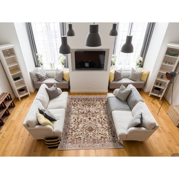 Svetlohnedý koberec 120x180 cm Sensi Jim – FD-image-2