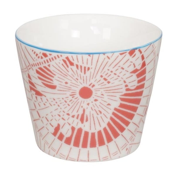 Červeno-biely porcelánový hrnček Tokyo Design Studio Shiki, 180 ml