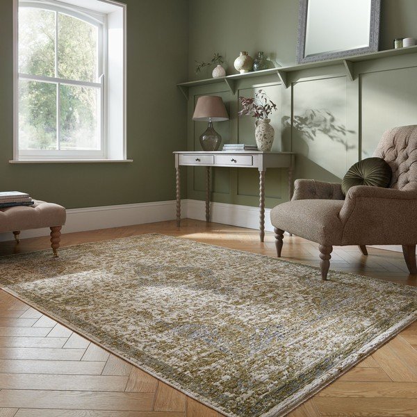 Zelený koberec 160x230 cm Cordelia Vintage – Flair Rugs-image-1