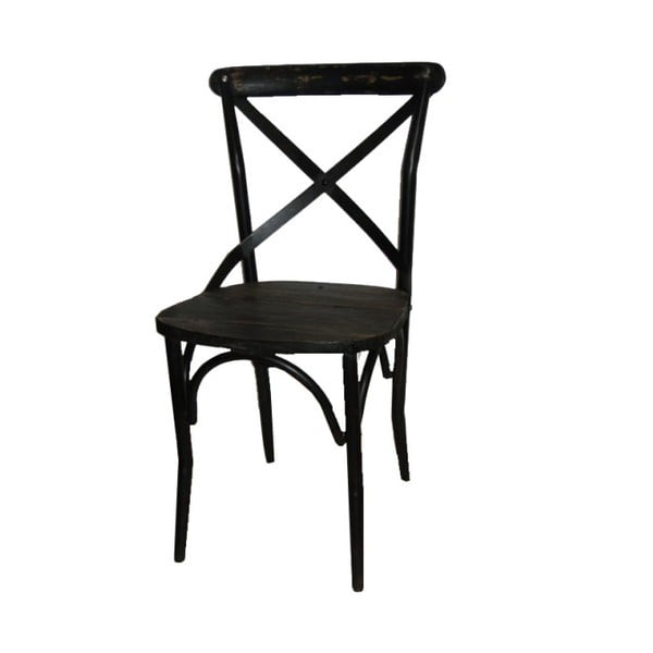 Kovová stolička Antic Line Chaise Noir
