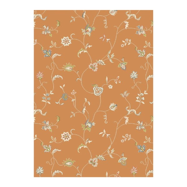 Koberec Asiatic Carpets Xico Floral Rust, 120x170 cm