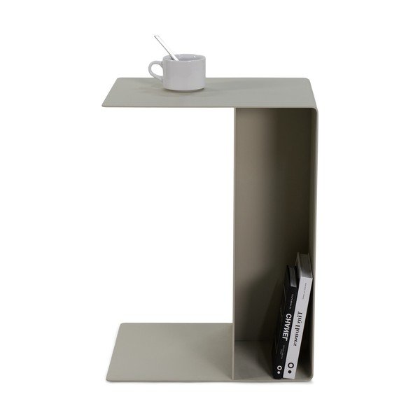 Oceľový odkladací stolík 40x30 cm Slide Low – Spinder Design-image-2