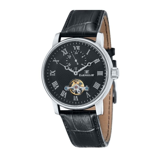 Pánske hodinky Thomas Earnshaw Black/Metallic Silver
