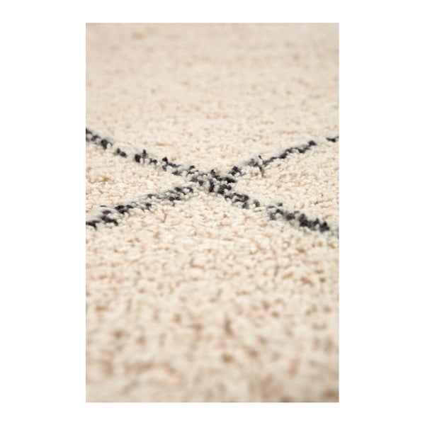 Bavlnený koberec s čiernymi detailmi Nattiot Tanvi, 110 × 170 cm-image-2