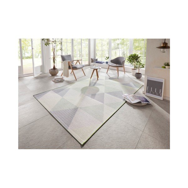 Zelený koberec vhodný aj na von Elle Decoration Secret Sevres, 140 × 200 cm-image-4