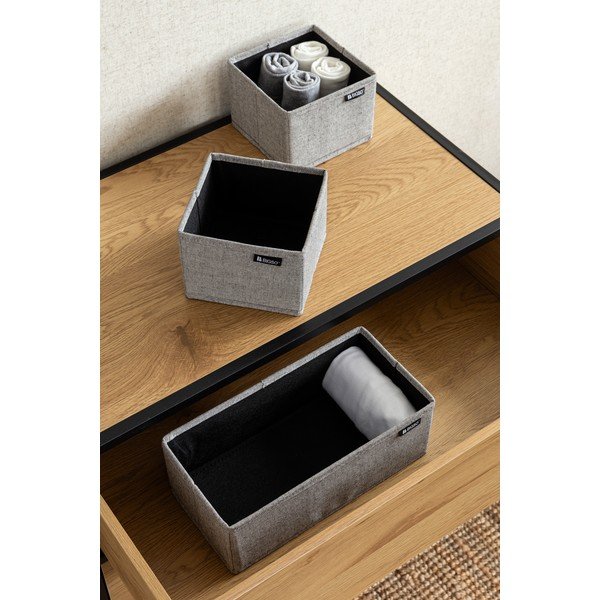 Látkové organizéry do zásuvky v súprave 3 ks Soft Storage – Bigso-image-2
