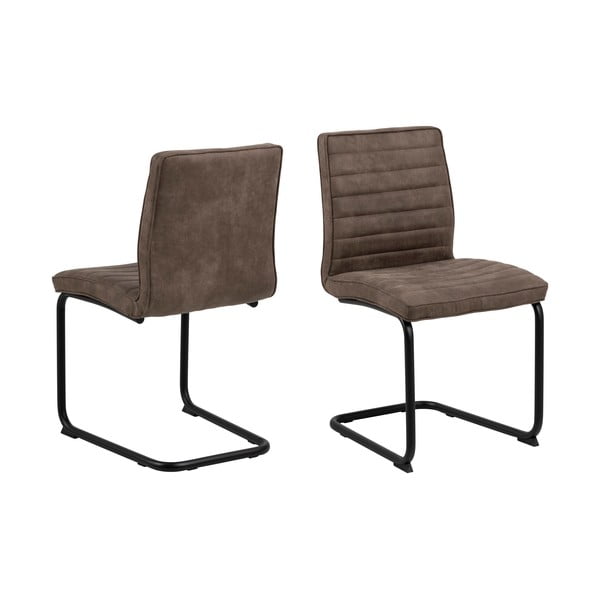 Hnedá jedálenská stolička Actona Zola-image-4