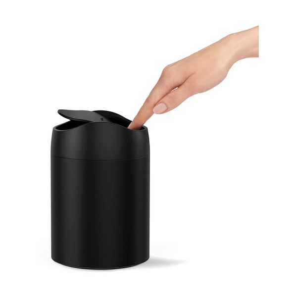 Odpadkový kôš z nerezovej ocele 1,5 l Mini – simplehuman-image-1
