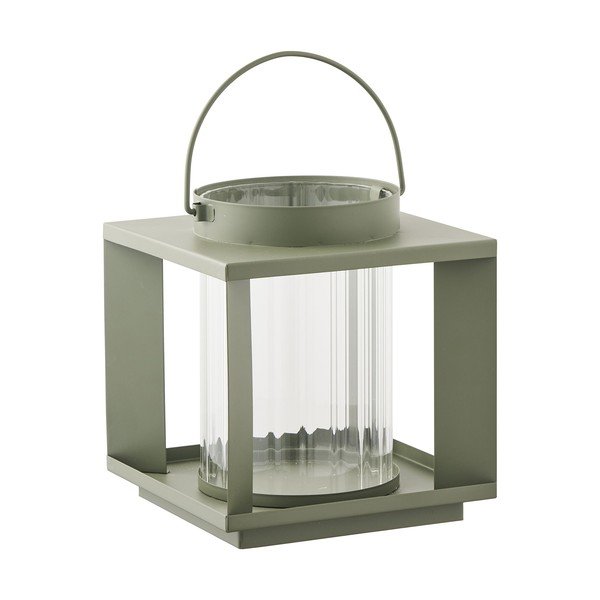 Kovový/sklenený lampáš (výška  20,5 cm) Lohals – House Nordic-image-3