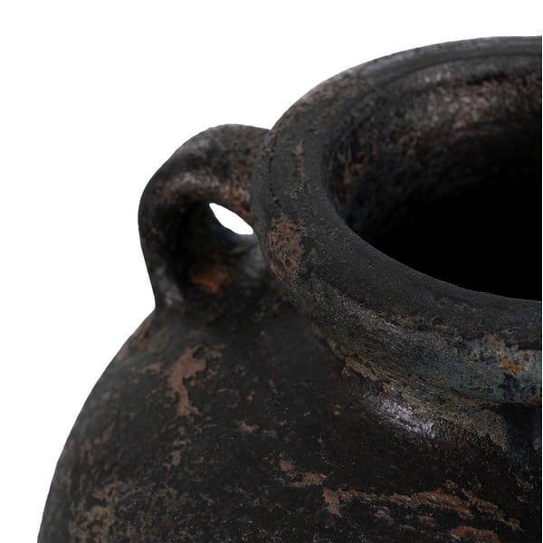 Tmavohnedá terakotová vysoká váza (výška  60 cm) Artem – Ixia-image-1