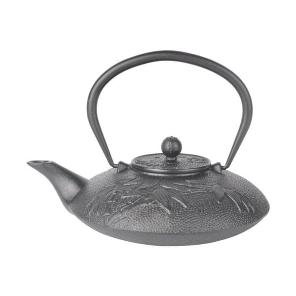 Čierna železná čajová kanvica Bambum Mate, 720 ml