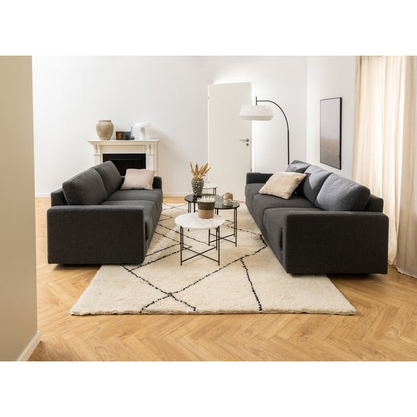 Okrúhly odkladací stolík s mramorovou doskou ø 52 cm Avila – Actona-image-3