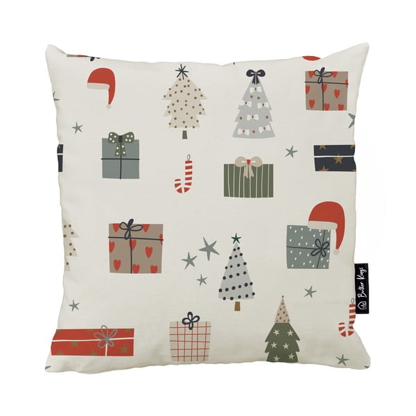 Obliečka na vankúš s vianočným motívom 45x45 cm Gifts From Santa – Butter Kings