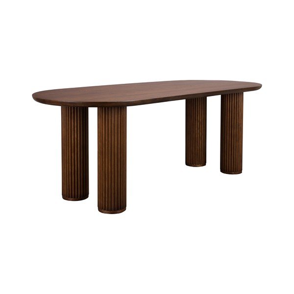 Jedálenský stôl z dubového dreva 90x220 cm Dean – Dutchbone-image-2