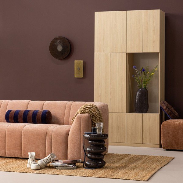 Modulárna skrinka v prírodnej farbe 54x215 cm Build – WOOOD-image-1