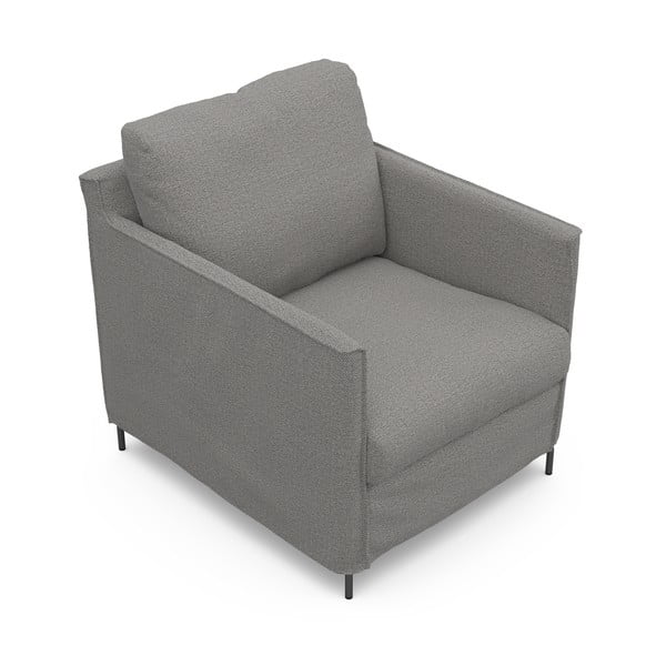 Sivé kreslo Petito – Furninova -image-3