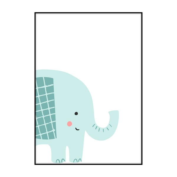 Plagát Imagioo Elephant, 40 × 30 cm