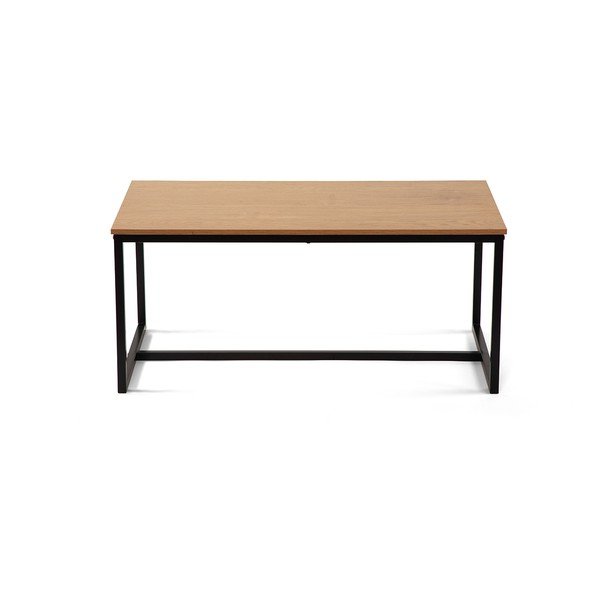 Konferenčný stolík v dekore duba v prírodnej farbe 47x90 cm Norden – Bonami Essentials