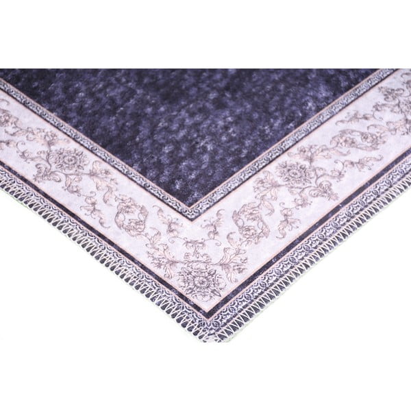 Tmavomodrý behúň Vitaus Ava, 80 x 200 cm-image-2