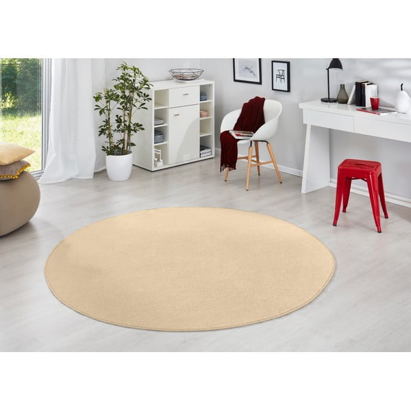 Béžový okrúhly koberec ø 133 cm Fancy – Hanse Home-image-1