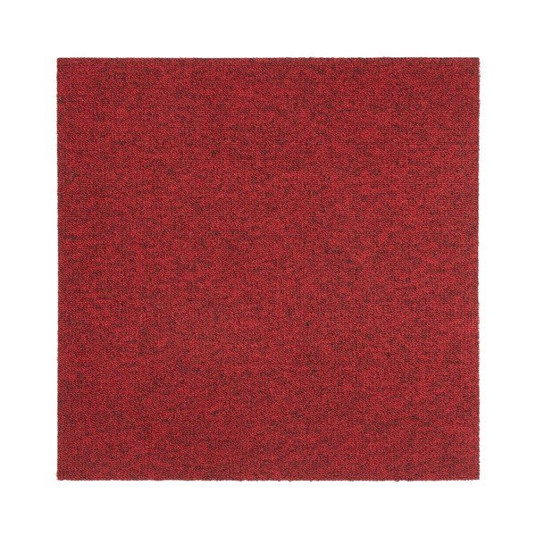 Sada 20 štvorcov červeného koberca Hanse Home Easy, 50 × 50 cm-image-1