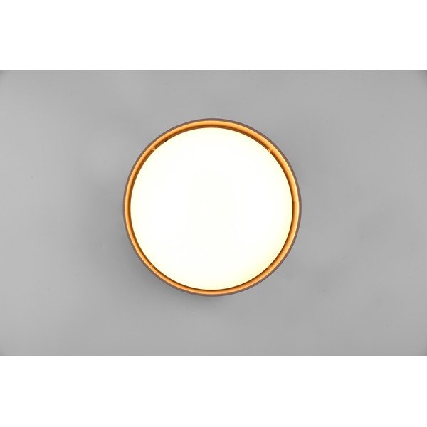 Svetlohnedé LED stropné svietidlo ø 30 cm Locarno – Reality-image-3