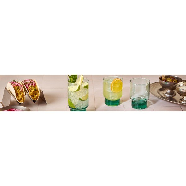 Poháre v súprave 6 ks na koktail z recyklovaného skla 500 ml Revera – BonBistro-image-2