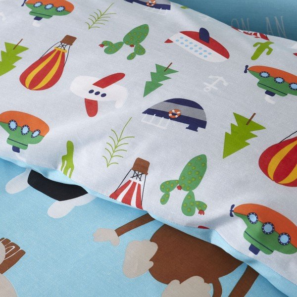 Detské obliečky s motívom zvierat Catherine Lansfield, 135 x 200 cm-image-2