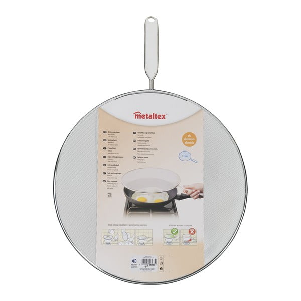 Ochranné sito na panvicu Metaltex Frittata, ⌀ 33 cm-image-1