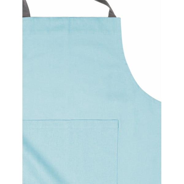 Tyrkysovomodrá bavlnená kuchynská zástera Tiseco Home Studio-image-2