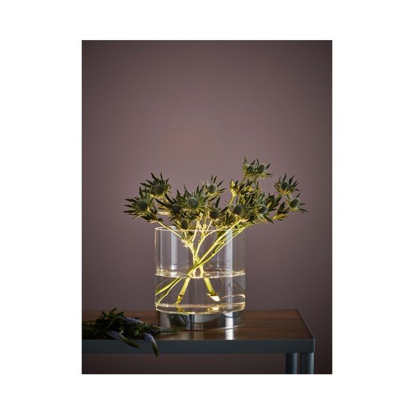 Stolová váza so zabudovaným LED svetlom Markslöjd Bouquet, výška 19 cm-image-1