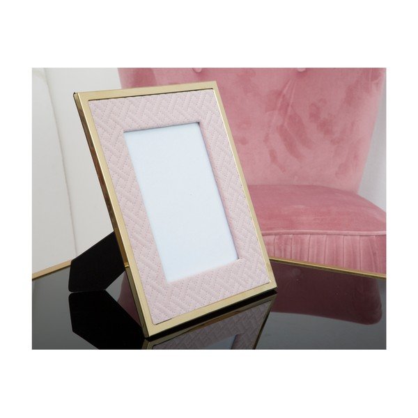Stolový fotorámik v ružovej farbe Mauro Ferretti Glam, 15 × 20 cm-image-1
