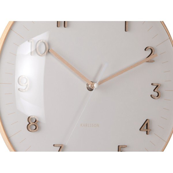 Nástenné hodiny ø 30 cm Esencia Dome – Karlsson-image-1