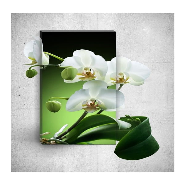 Nástenný 3D obraz Mosticx Pure Elegant Flower, 40 × 60 cm