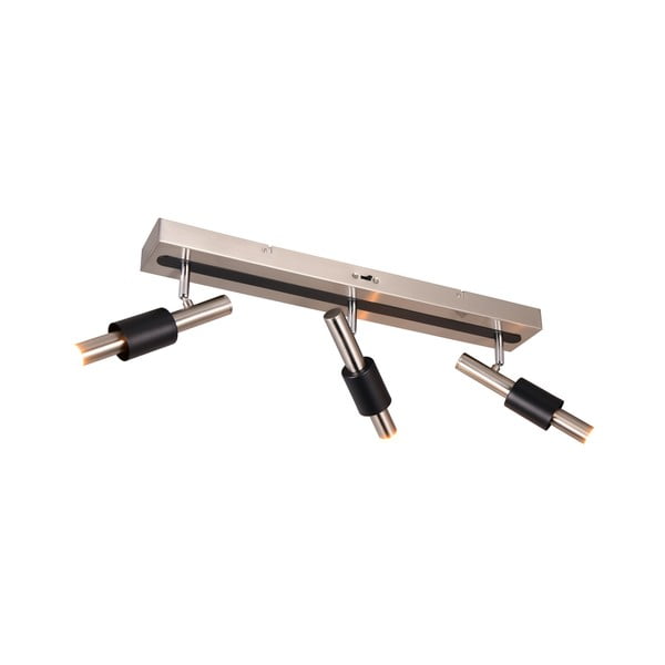 Čierne/v striebornej farbe LED bodové svietidlo 20,5x63 cm Ikaris – Trio Select-image-2