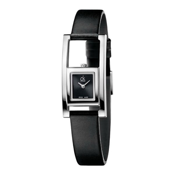 Dámske čierne hodinky Calvin Klein K4H431C1
