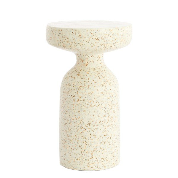 Terrazzo okrúhly odkladací stolík ø 32 cm Moravit – Light & Living
