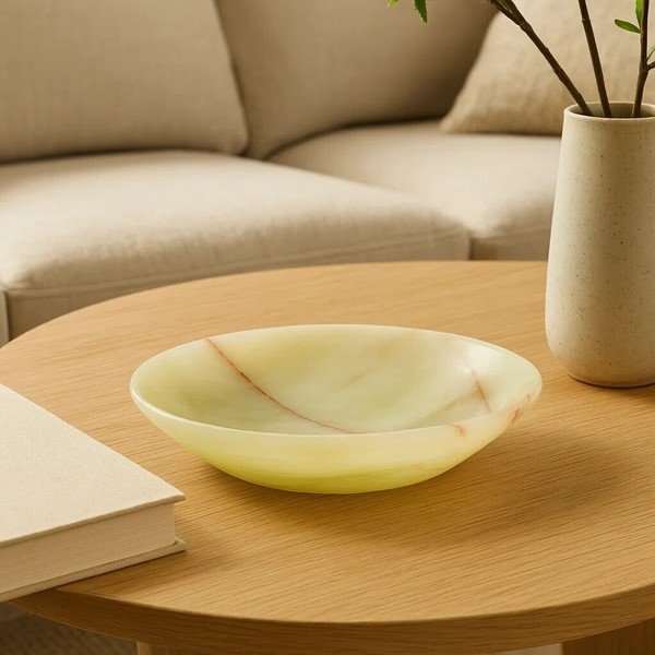 Kamenná dekoratívna tácka 12,5x20 cm Oleena – Premier Housewares-image-2