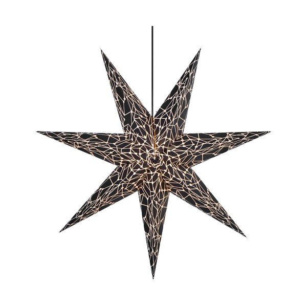 Čierna vianočná svetelná dekorácia Karla – Markslöjd