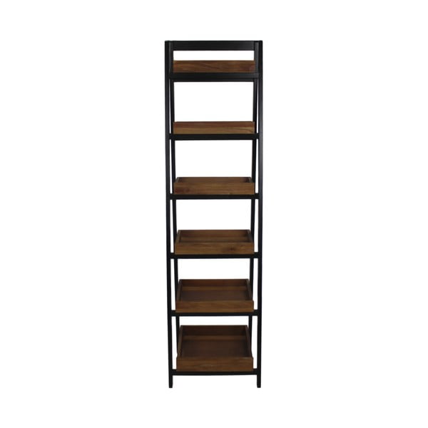 Hnedo-čierna knižnica HSM collection Ladder