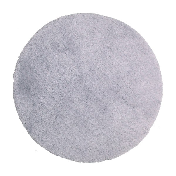 Detský sivý koberec Moon, Ø 110 cm